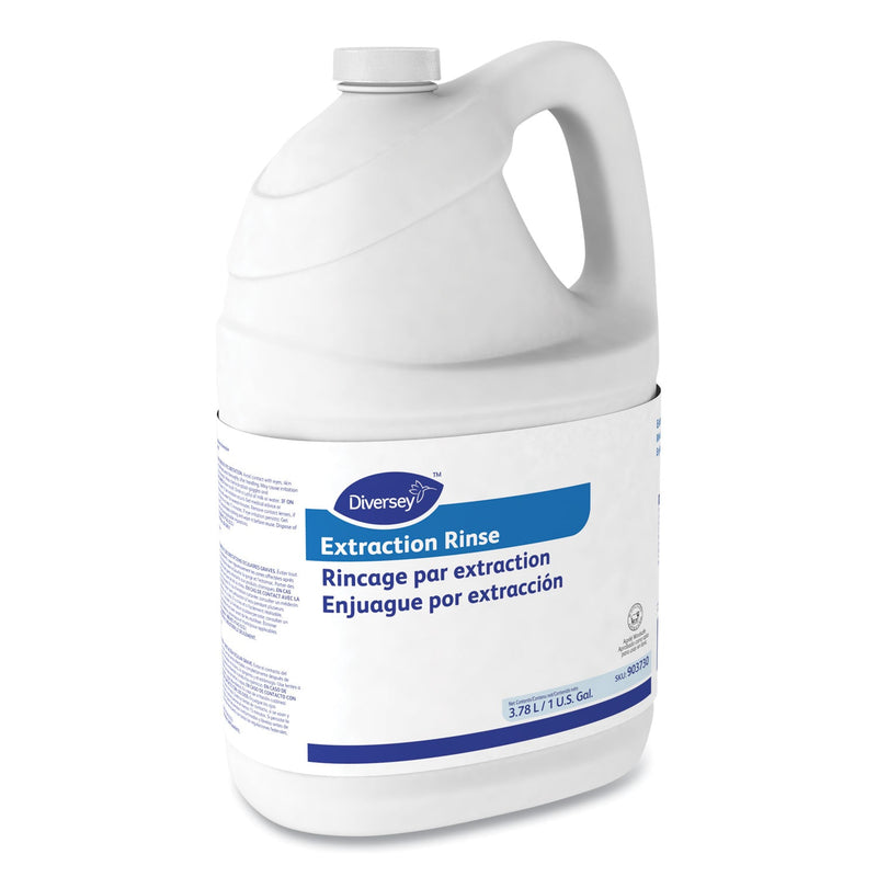 Diversey Carpet Extraction Rinse, Floral Scent, 1 gal Bottle, 4/Carton