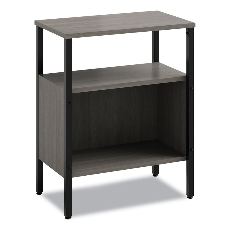 Safco Simple Storage, Two-Shelf, 23.5w x 14d x 29.6h, Gray