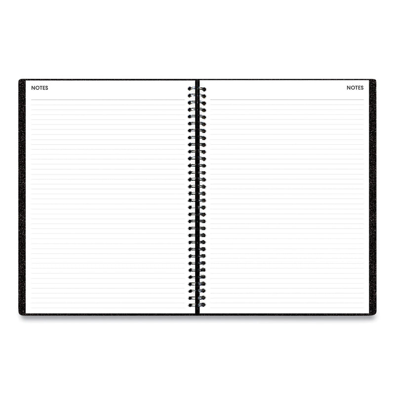 Blue Sky Aligned Daily Four-Person Appointment Planner, 11 x 8, Black Cover, 12-Month (Jan to Dec): 2023