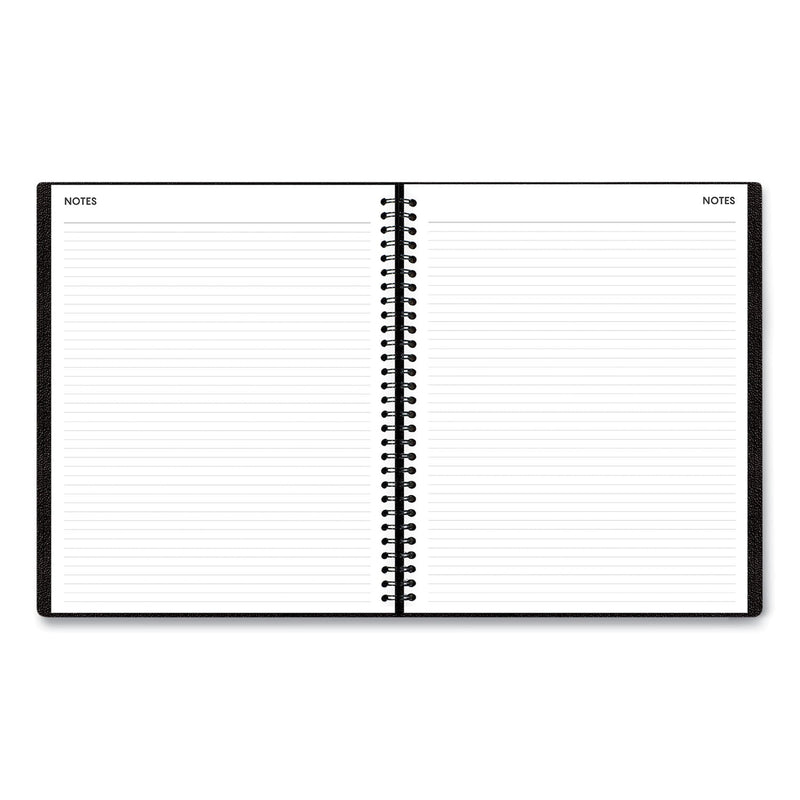 Blue Sky Aligned Weekly/Monthly Notes Planner, 8.75 x 7, Black Cover, 12-Month (Jan to Dec): 2023