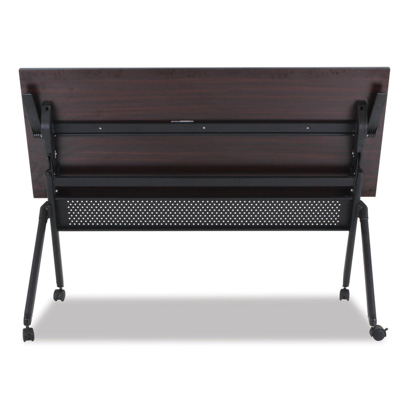 Alera Flip and Nest Table Base, 55.88w x 23.63d x 28.5h, Black