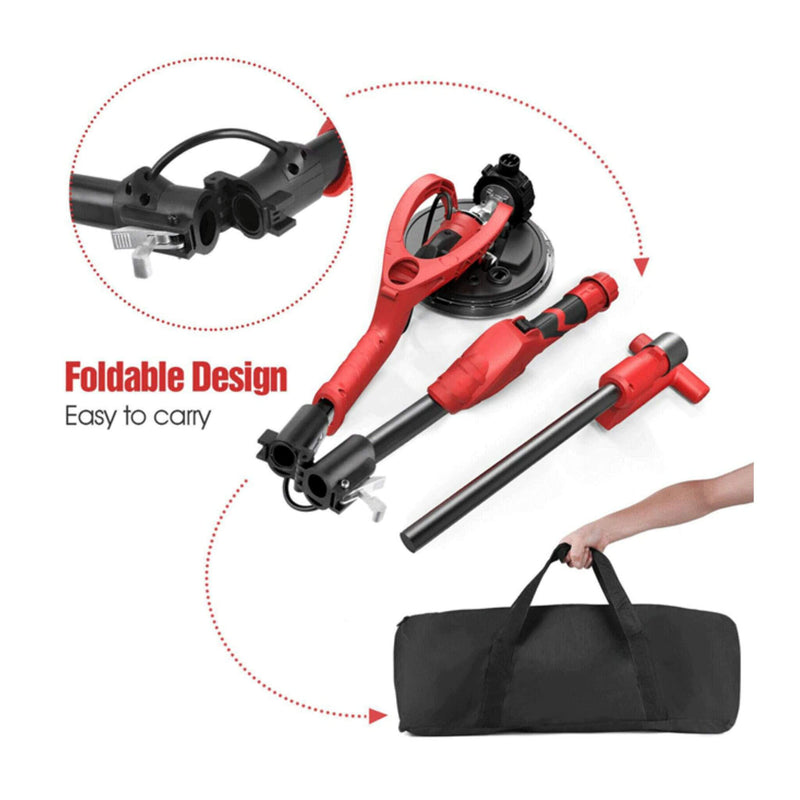 Heavy-Duty Drywall Ceiling Pole Sander Vacuum Tool, 710W (SAK93935)