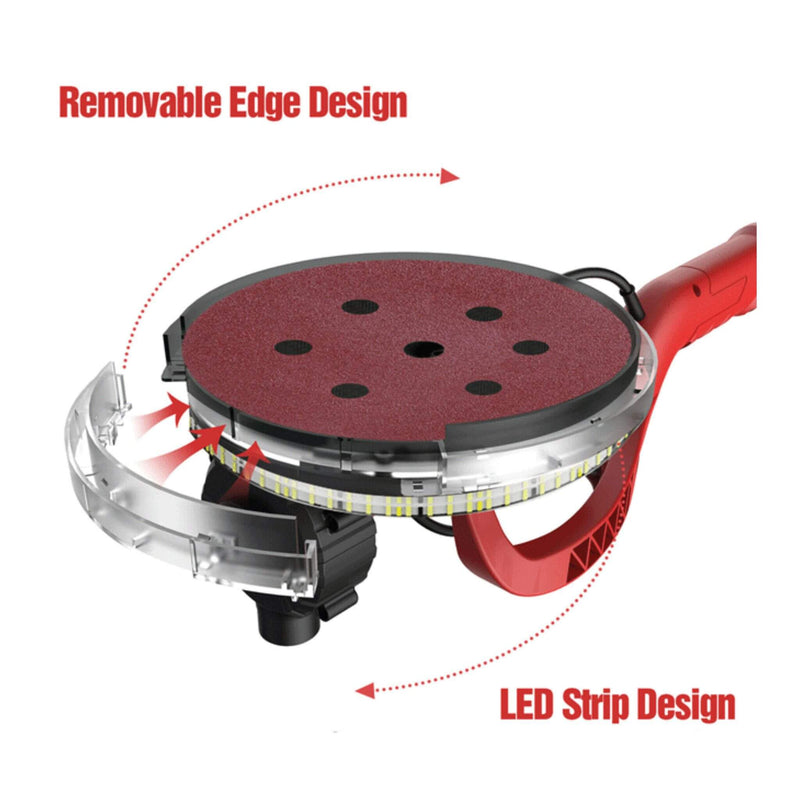 Heavy-Duty Drywall Ceiling Pole Sander Vacuum Tool, 710W (SAK93935)