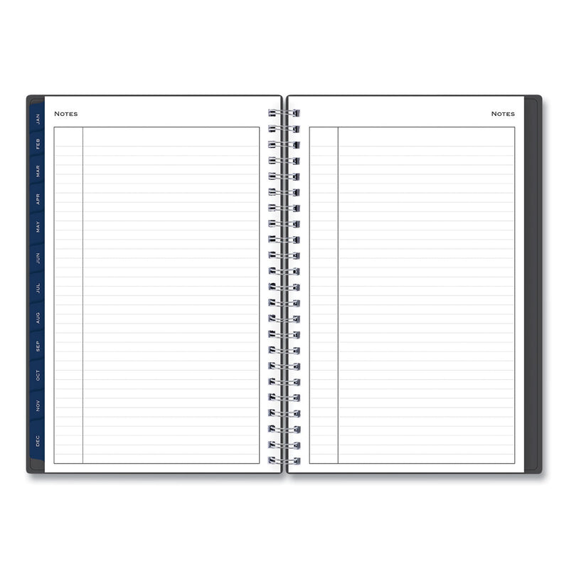 Blue Sky Passages Weekly/Monthly Planner, 8 x 5, Charcoal Cover, 12-Month (Jan to Dec): 2023