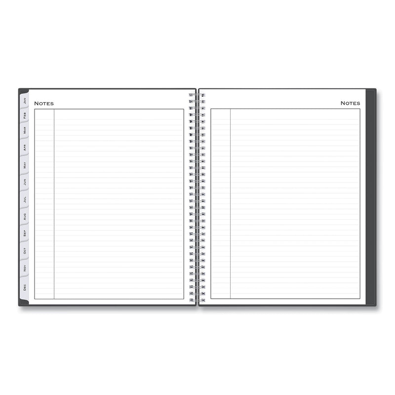 Blue Sky Passages Appointment Planner, 11 x 8.5, Charcoal Cover, 12-Month (Jan to Dec): 2023