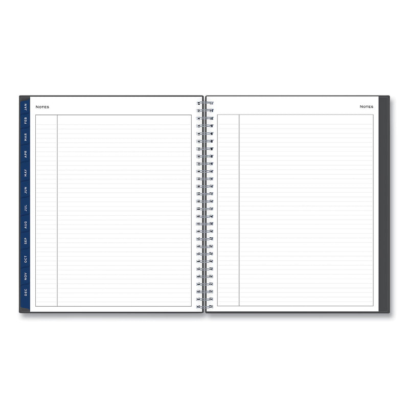 Blue Sky Passages Monthly Planner, 10 x 8, Charcoal Cover, 12-Month (Jan to Dec): 2023
