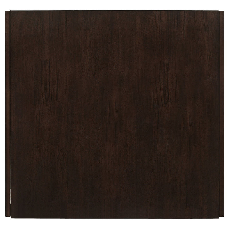 Kelso 3-piece Drop Leaf Dining Table Set Cappuccino and Tan