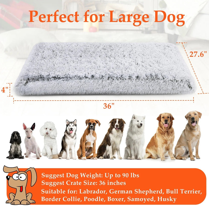 Dog gray Bed for Large furry friend