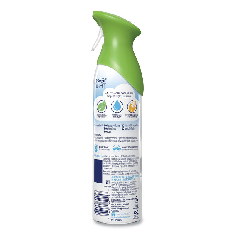 Febreze AIR, Bamboo, 8.8 oz Aerosol Spray, 6/Carton