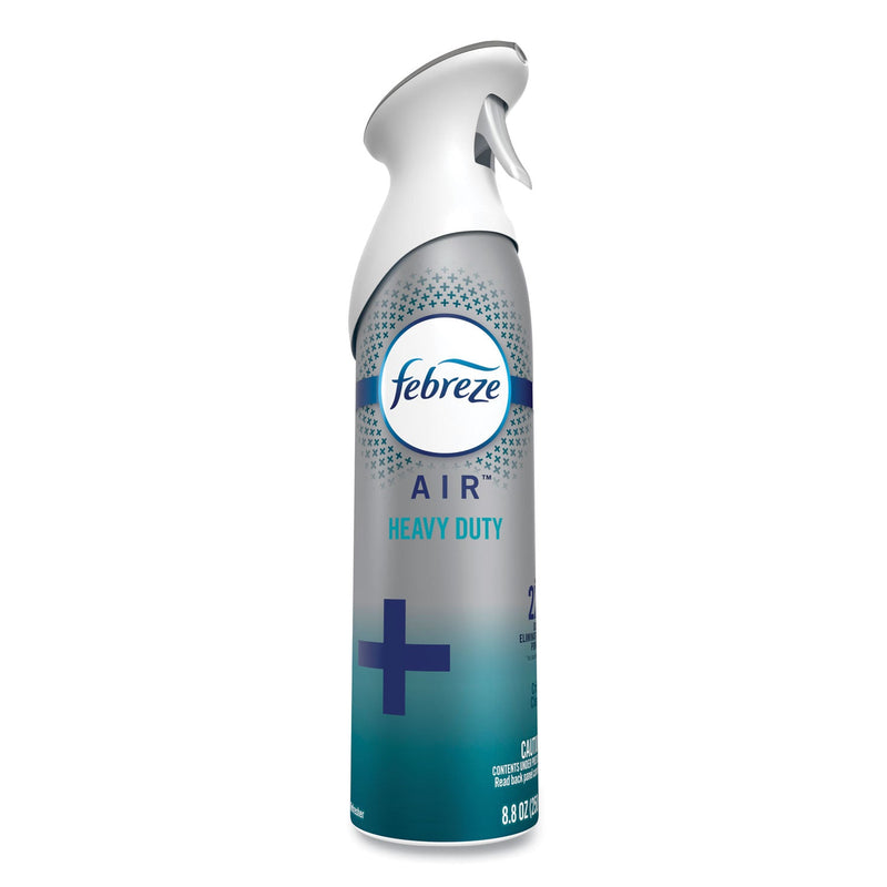 Febreze AIR, Heavy Duty Crisp Clean, 8.8 oz Aerosol Spray, 6/Carton