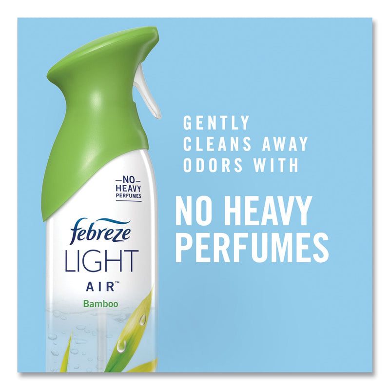Febreze AIR, Bamboo, 8.8 oz Aerosol Spray, 6/Carton