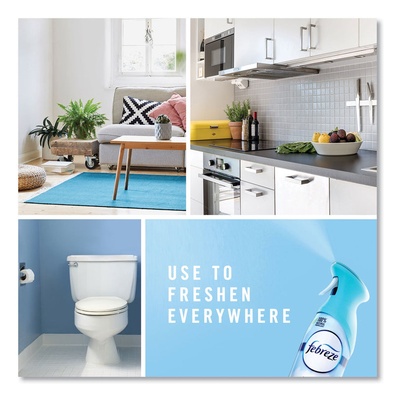 Febreze AIR, Linen and Sky, 8.8 oz Aerosol Spray, 6/Carton