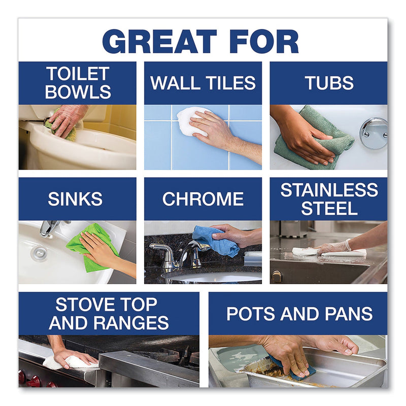 Comet Disinfecting Cleaner with Bleach, 32 oz, Plastic Spray Bottle, Fresh Scent, 6/Carton