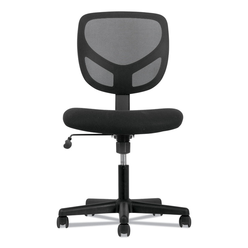 Sadie 1-Oh-One Mid-Back Task Chairs, Supports Up to 250 lb, 17" to 22" Seat Height, Black