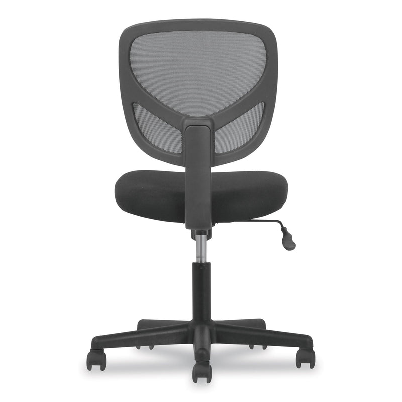 Sadie 1-Oh-One Mid-Back Task Chairs, Supports Up to 250 lb, 17" to 22" Seat Height, Black