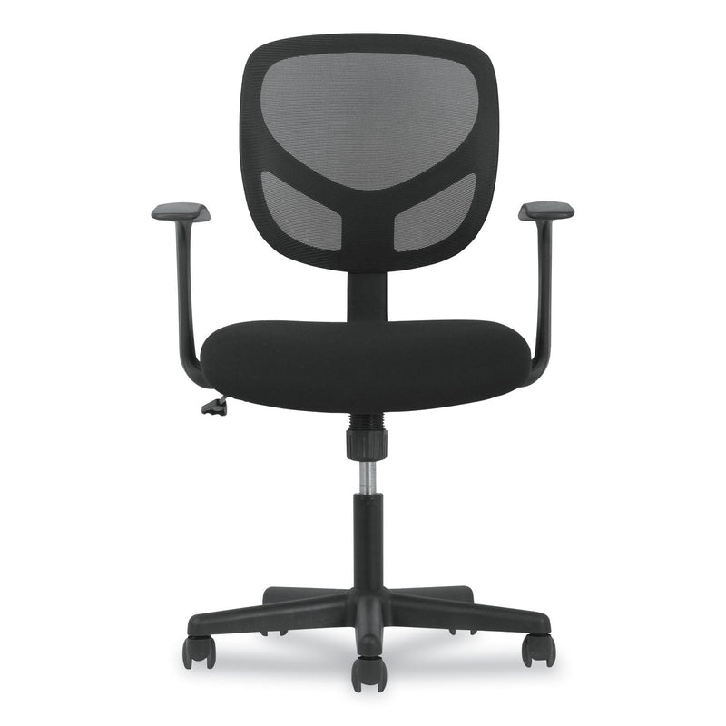 Sadie 1-Oh-Two Mid-Back Task Chairs, Supports Up to 250 lb, 17" to 22" Seat Height, Black