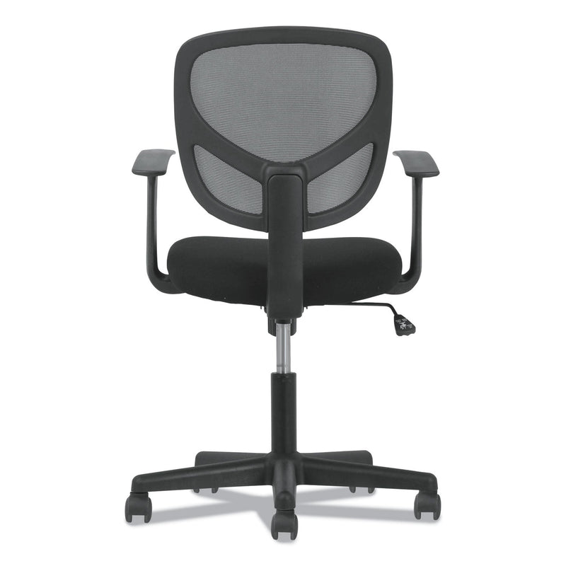 Sadie 1-Oh-Two Mid-Back Task Chairs, Supports Up to 250 lb, 17" to 22" Seat Height, Black
