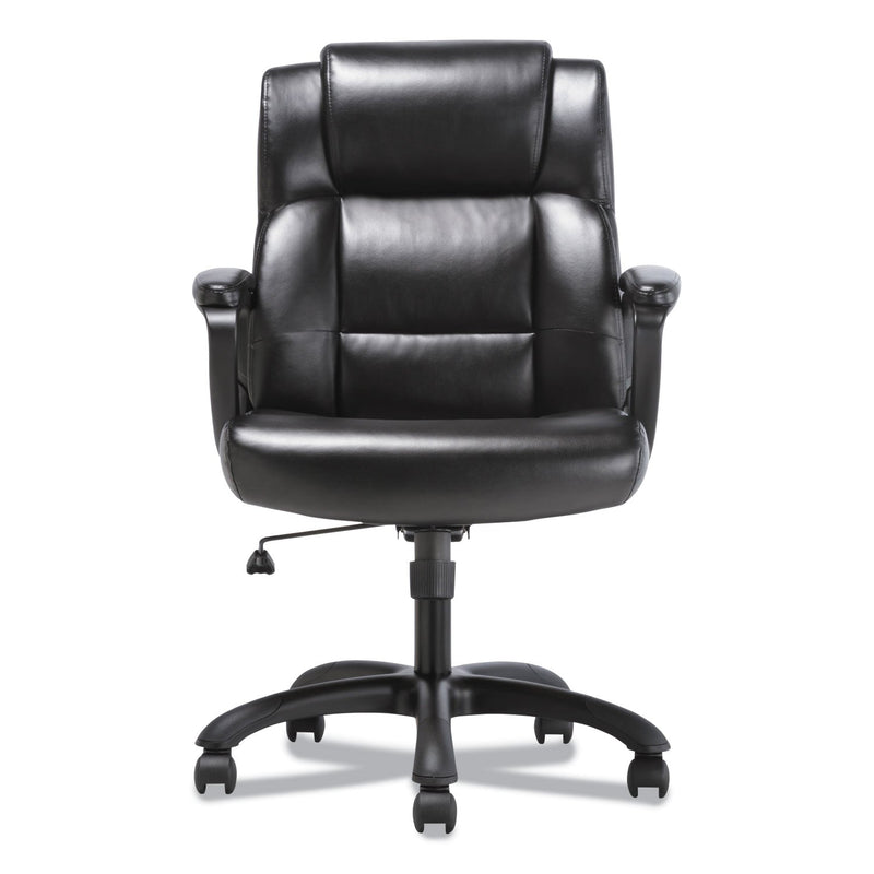 Sadie Mid-Back Executive Chair, Supports Up to 225 lb, 19" to 23" Seat Height, Black
