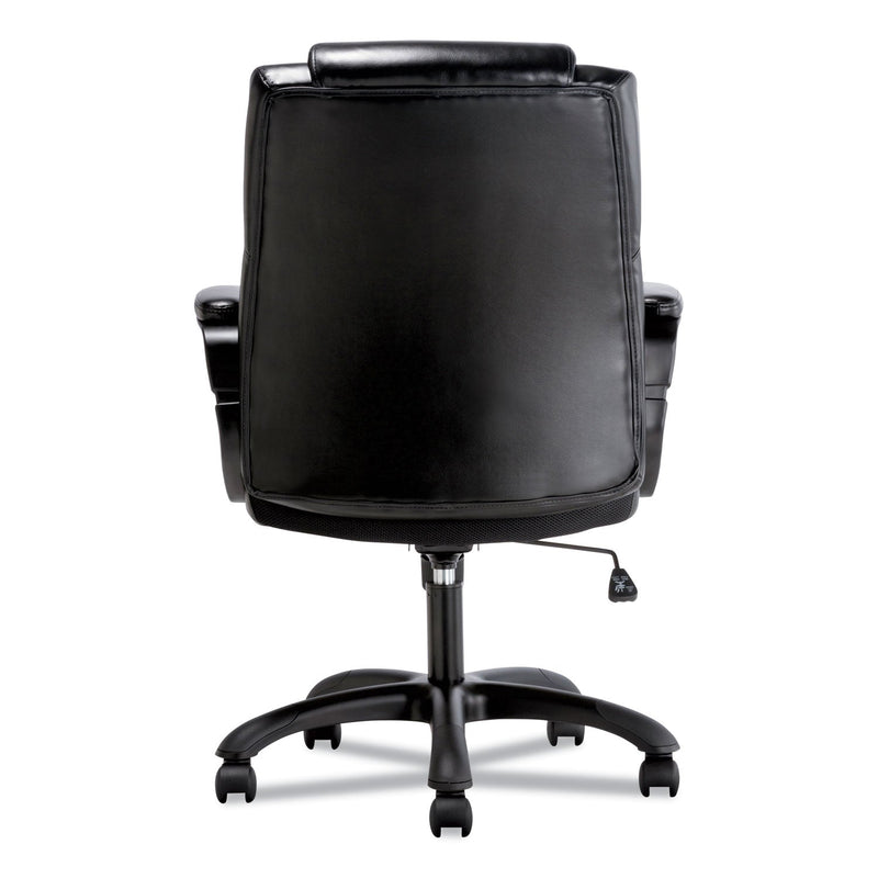 Sadie Mid-Back Executive Chair, Supports Up to 225 lb, 19" to 23" Seat Height, Black