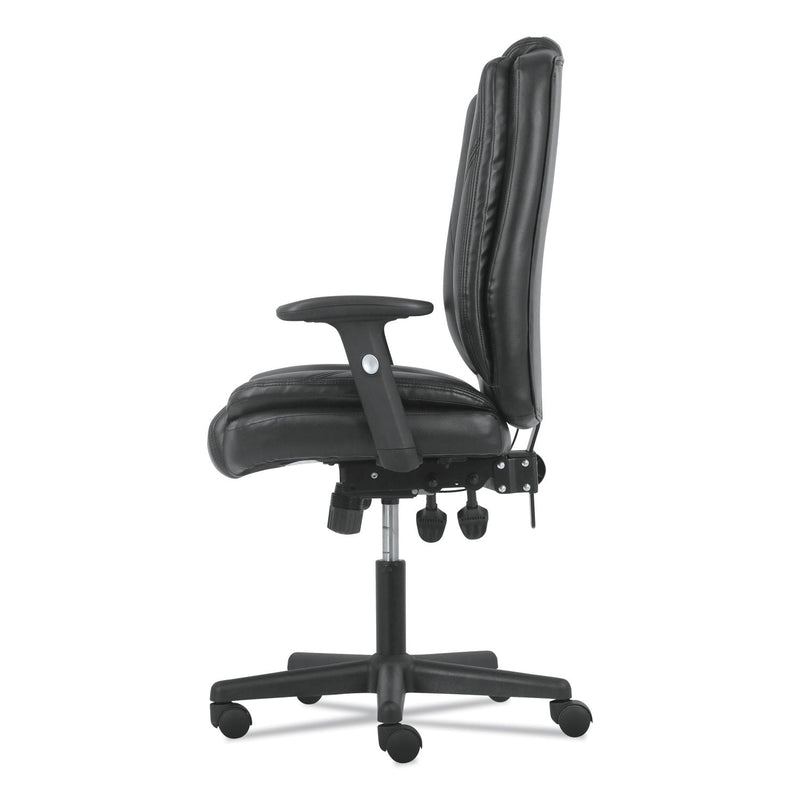 Sadie High-Back Executive Chair, Supports Up to 225 lb, 17" to 20" Seat Height, Black