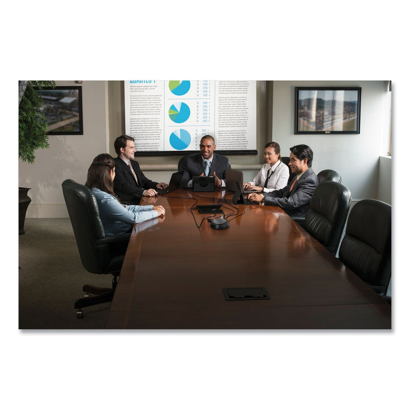 Belkin USB-C Multimedia + Charge Adapter, 4K HDMI/USB-A/USB-C/VGA, 4.9 ft, Black