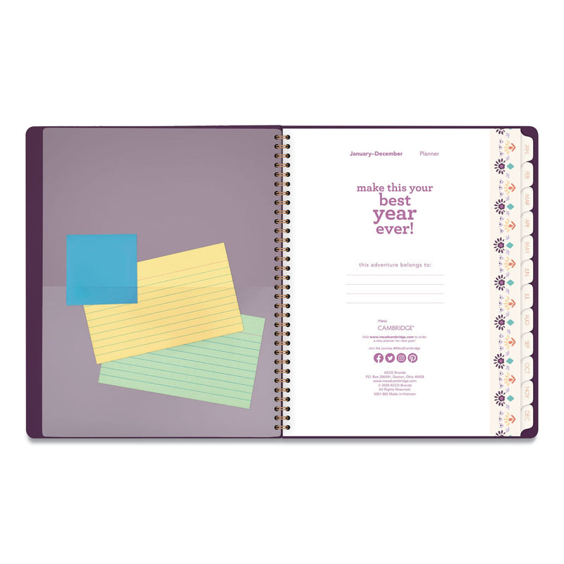 AT-A-GLANCE Sundance Weekly/Monthly Planner, Sundance Artwork/Format, 11 x 8.5, Purple Cover, 12-Month (Jan to Dec): 2023
