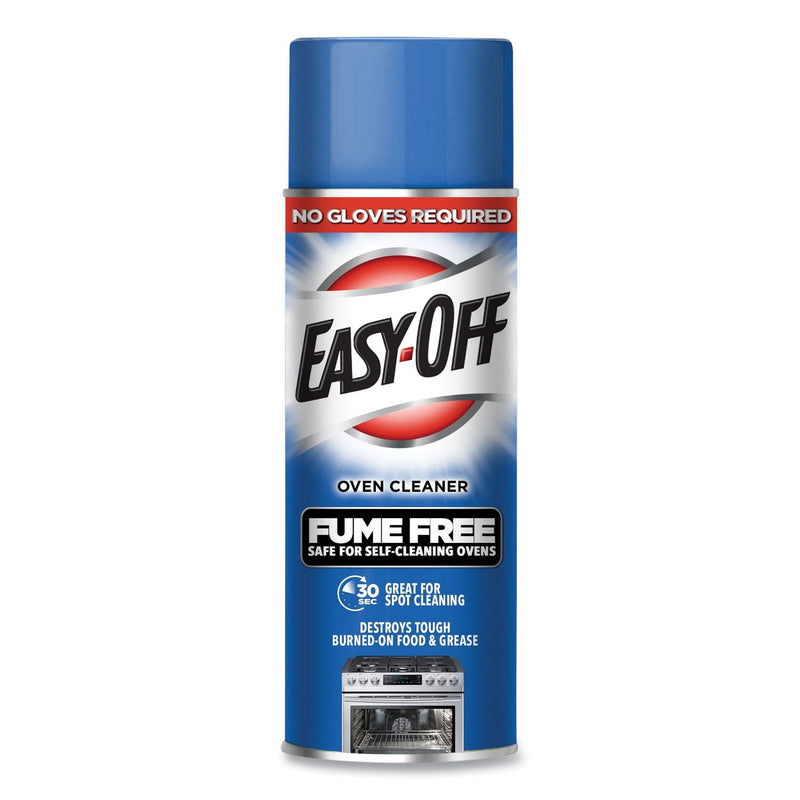 EASY-OFF Fume-Free Oven Cleaner, Lemon Scent 14.5 oz Aerosol Spray, 12/Carton