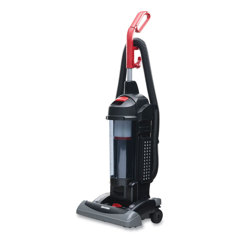 Sanitaire FORCE QuietClean Upright Vacuum SC5845B, 15" Cleaning Path, Black