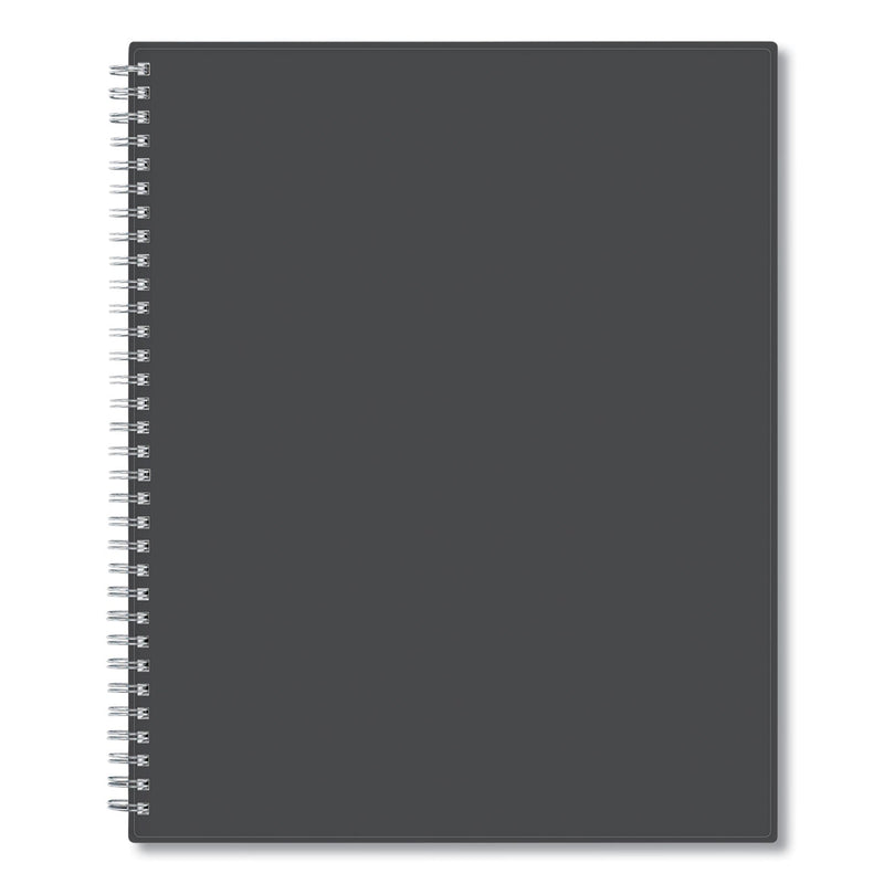 Blue Sky Collegiate Academic Year Weekly/Monthly Planner, 11 x 8.5, Charcoal Cover, 12-Month (July to June): 2022 to 2023