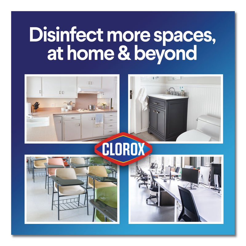 Clorox Disinfecting Wipes, Individually Wrapped, 7 x 8, Fresh Scent, 900/Carton