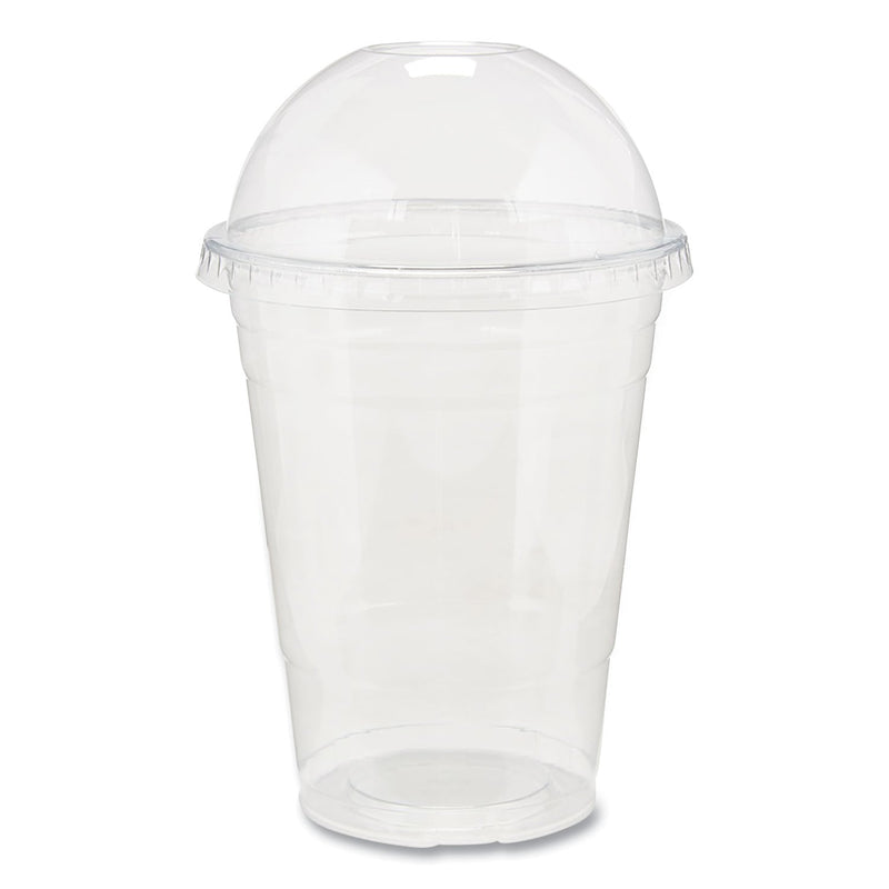 Dixie Clear Plastic PETE Cups, 16 oz, 50/Sleeve, 20 Sleeves/Carton