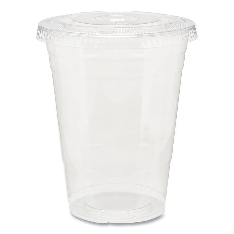 Dixie Clear Plastic PETE Cups, 16 oz, 25/Sleeve, 20 Sleeves/Carton