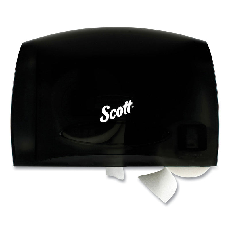 Scott Essential Coreless Jumbo Roll Tissue Dispenser for Business, 14.25 x 6 x 9.75, Black