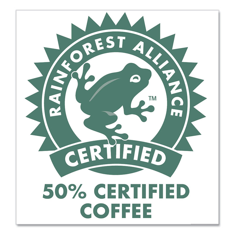 1850 Coffee Fraction Packs, Black Gold, Dark Roast, 2.5 oz Pack, 24 Packs/Carton