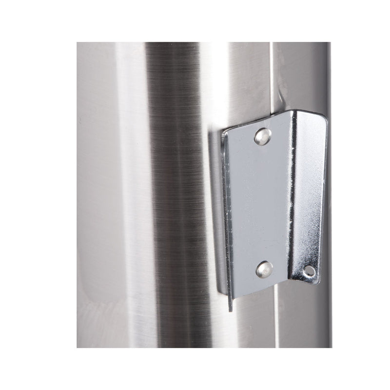 San Jamar Large Water Cup Dispenser with Removable Cap, For 12 oz to 24 oz Cups, Stainless Steel