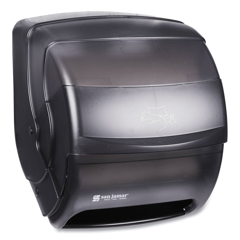 San Jamar Integra Lever Roll Towel Dispenser, 11.5 x 11.25 x 13.5, Black Pearl