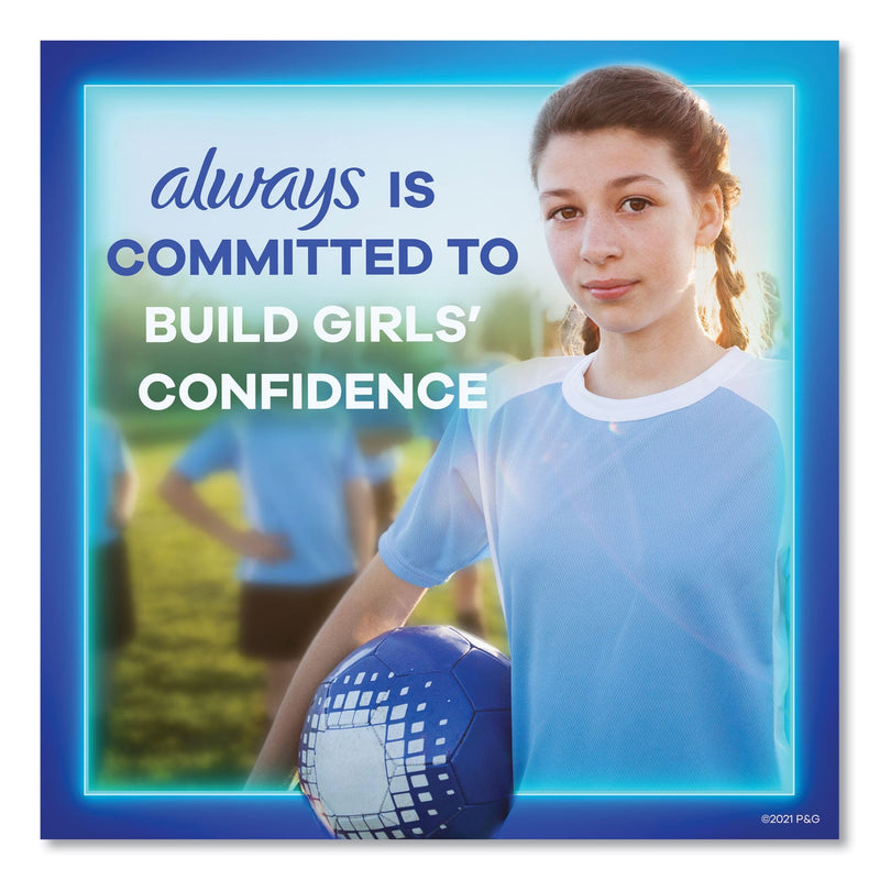 Always Ultra Thin Pads with Wings, Size 2, Long, Super Absorbent, 32/Pack