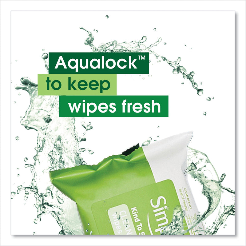 Simple Eye And Skin Care, Facial Wipes, 25/Pack