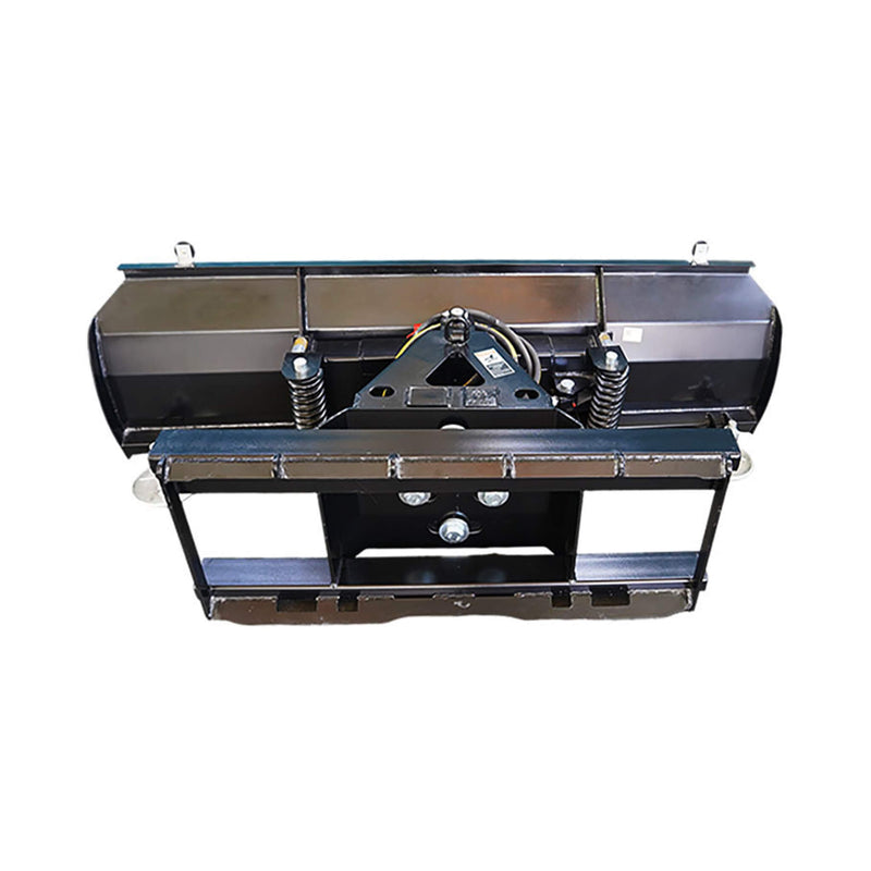 72-Inch Heavy-Duty Snow Plow Skid Steer Attachment With Dozer Blade (SAK27518)