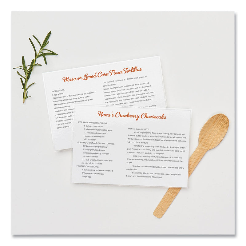 Avery Clear Self-Adhesive Laminating Sheets, 3 mil, 9" x 12", Matte Clear, 10/Pack