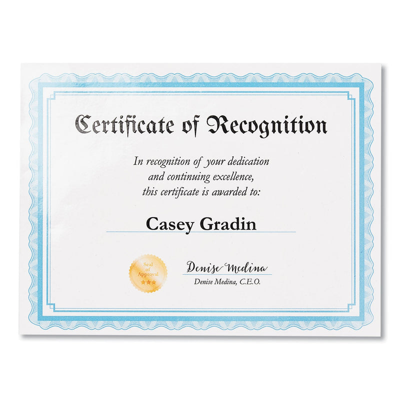 Avery Clear Self-Adhesive Laminating Sheets, 3 mil, 9" x 12", Matte Clear, 50/Box