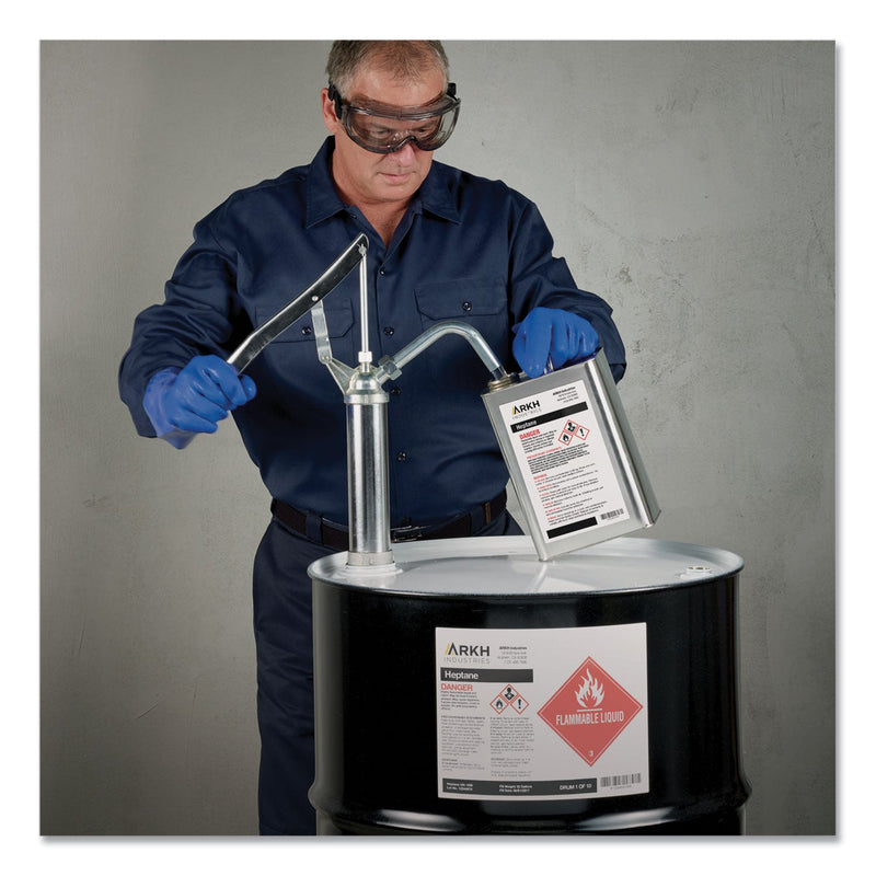 Avery UltraDuty GHS Chemical Waterproof and UV Resistant Labels, 4.75 x 7.75, White, 2/Sheet, 50 Sheets/Box