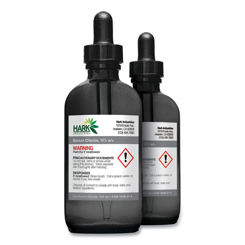 Avery UltraDuty GHS Chemical Waterproof and UV Resistant Labels, 2 x 2, White, 12/Sheet, 50 Sheets/Pack