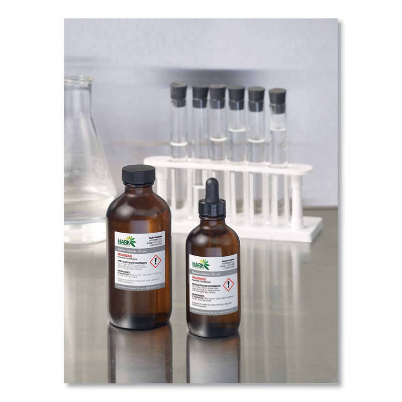 Avery UltraDuty GHS Chemical Waterproof and UV Resistant Labels, 2 x 2, White, 12/Sheet, 50 Sheets/Pack