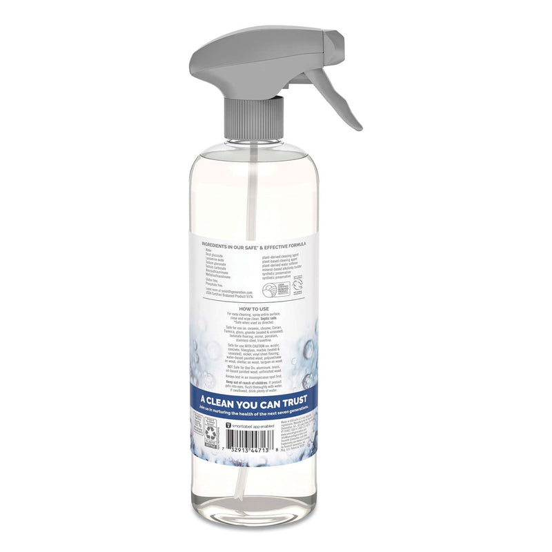 Seventh Generation Natural All-Purpose Cleaner, Free and Clear/Unscented, 23 oz Trigger Spray Bottle