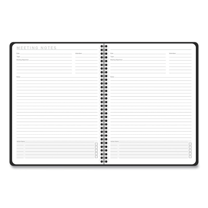 AT-A-GLANCE Contemporary Lite Weekly/Monthly Planner, 11 x 8.25, Black Cover, 12-Month (Jan to Dec): 2023