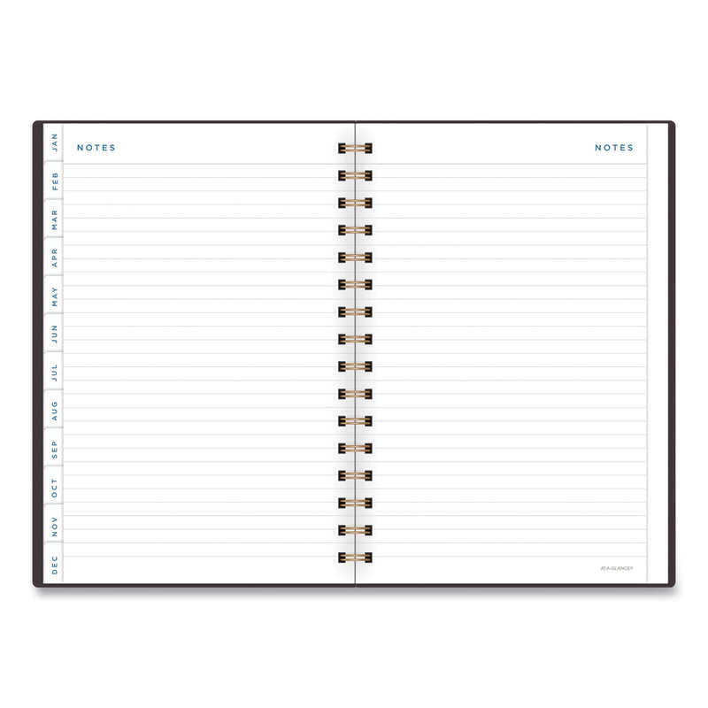 AT-A-GLANCE Signature Lite Weekly/Monthly Planner, 8.5 x 5.75, Maroon Cover, 12-Month (Jan to Dec): 2023