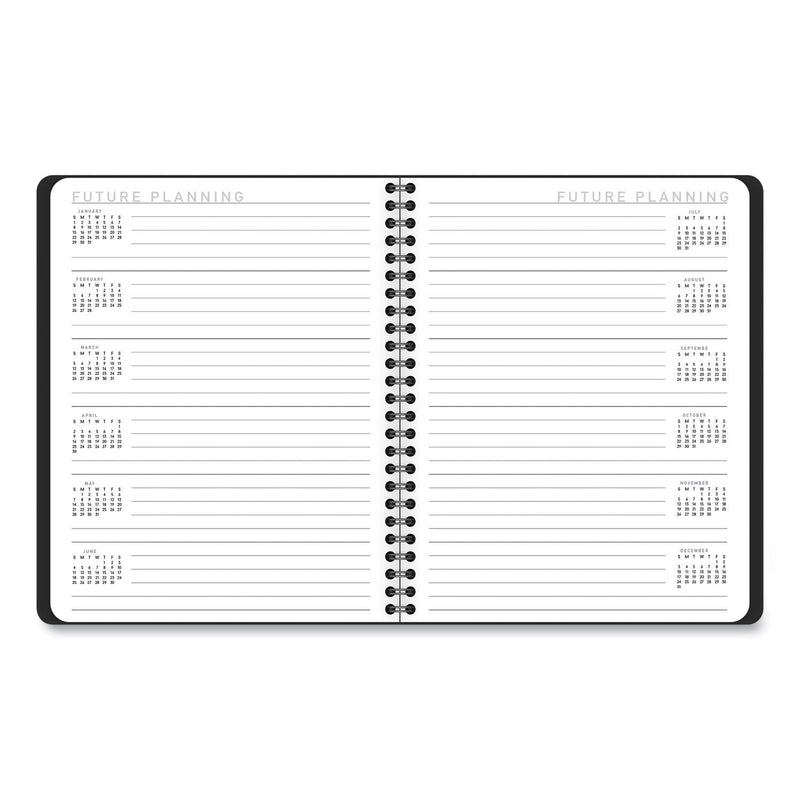 AT-A-GLANCE Contemporary Lite Weekly/Monthly Planner, 8.75 x 7, Black Cover, 12-Month (Jan to Dec): 2023