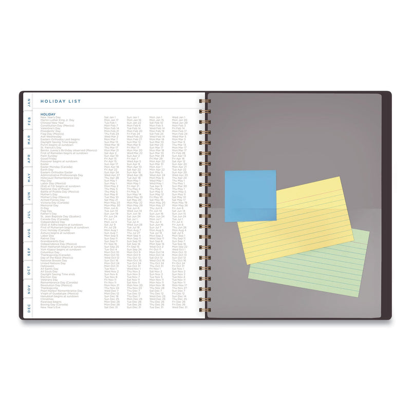 AT-A-GLANCE Signature Lite Weekly/Monthly Planner, 11 x 8.5, Maroon Cover, 12-Month (Jan to Dec): 2023