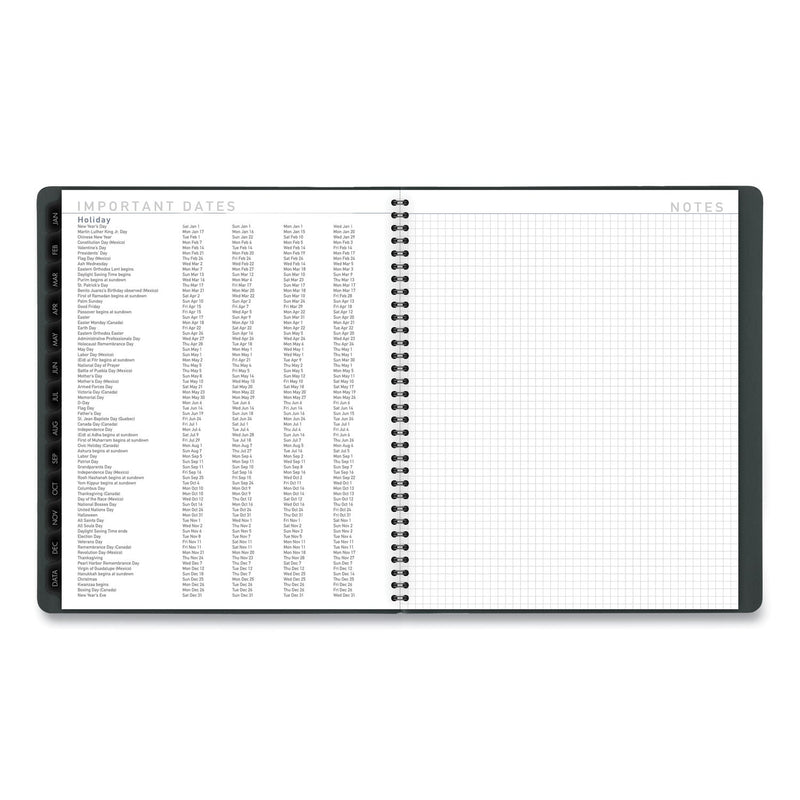AT-A-GLANCE Contemporary Monthly Planner, 11 x 9, Forest Green Cover, 12-Month (Jan to Dec): 2023